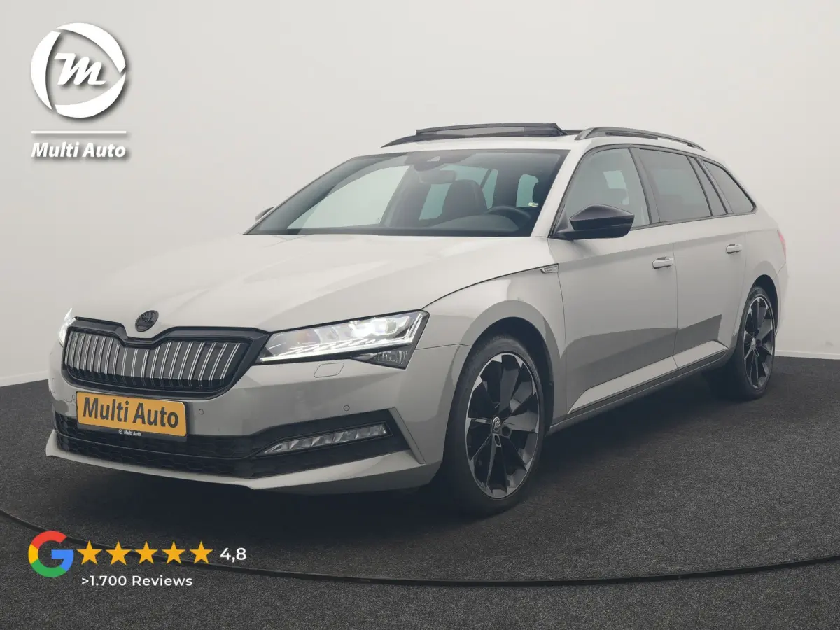 1.4 TSI iV Sportline Business PHEV 218pk Dealer O.H. | SOH 91,2% | Panodak | Adaptive Cruise | Camera | Canton Audio | Alcantara Sportstoelen Memory & Verwarmd | Sfeerverlichting | Keyless |