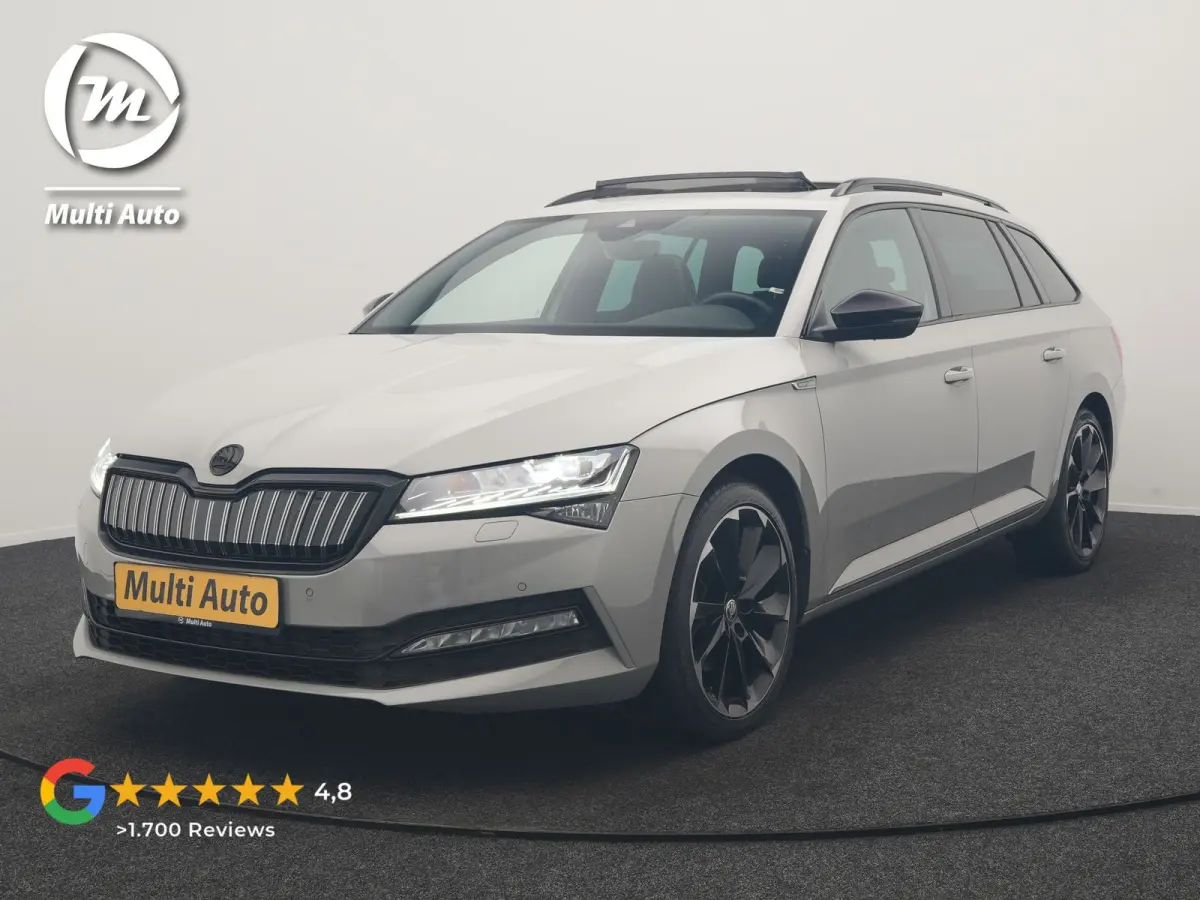 1.4 TSI iV Sportline Business PHEV 218pk Dealer O.H. | Panodak | Camera | Canton Audio | Alcantara Sportstoelen Memory & Verwarmd | Sfeerverlichting | Keyless | BLIS | Stuur Verwarmd | Apple