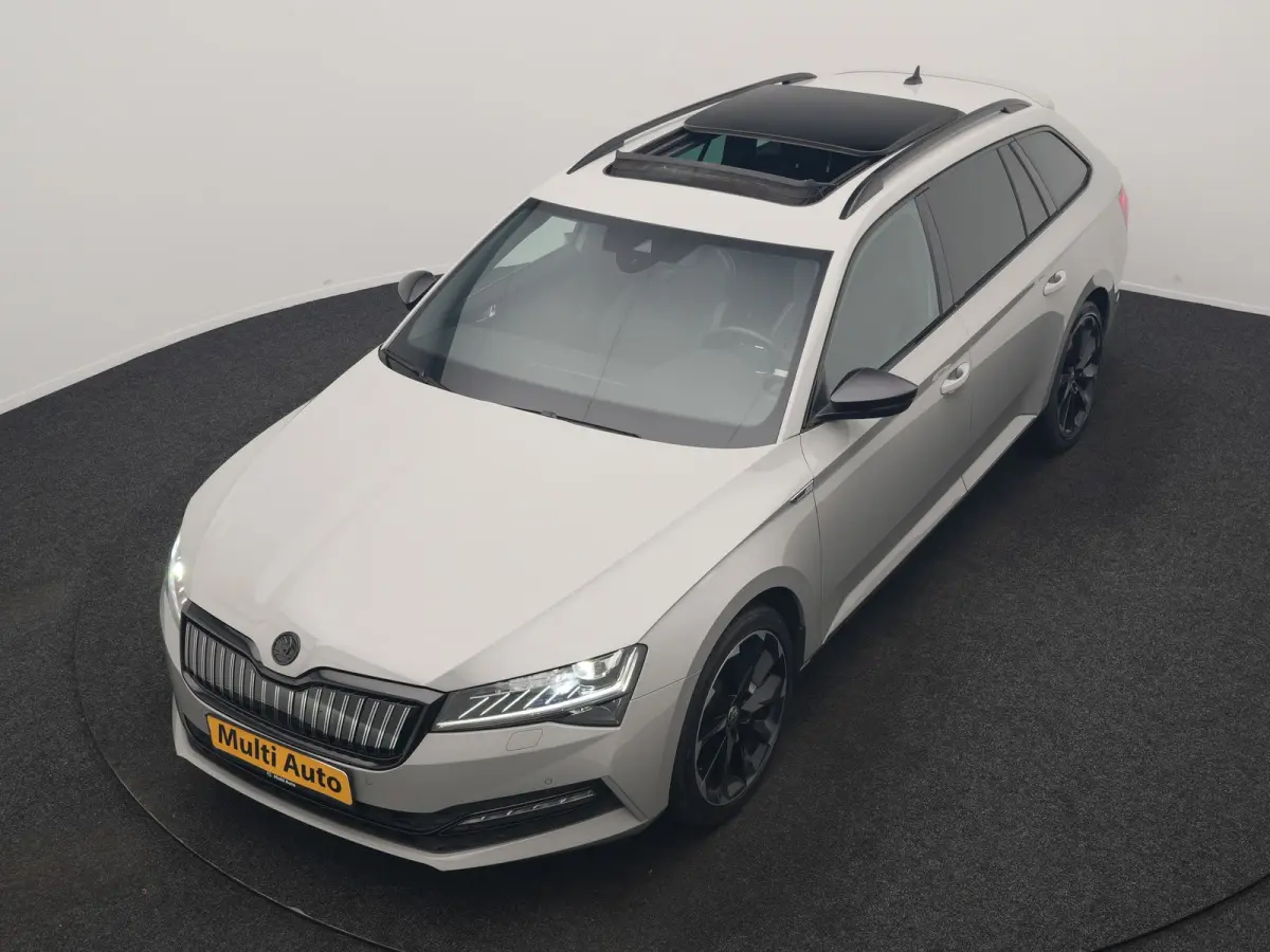 1.4 TSI iV Sportline Business PHEV 218pk Dealer O.H. | SOH 91,2% | Panodak | Adaptive Cruise | Camera | Canton Audio | Alcantara Sportstoelen Memory & Verwarmd | Sfeerverlichting | Keyless |