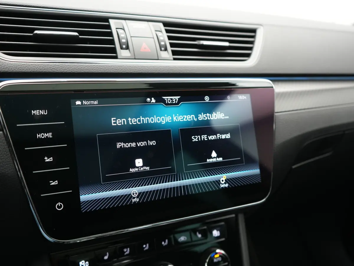 1.4 TSI iV Sportline Business PHEV 218pk Dealer O.H. | Panodak | Camera | Canton Audio | Alcantara Sportstoelen Memory & Verwarmd | Sfeerverlichting | Keyless | BLIS | Stuur Verwarmd | Apple