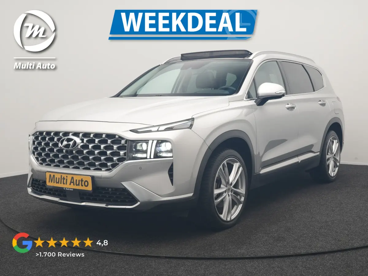 1.6 T-GDI PHEV Premium Sky 266pk Dealer O.H. | Panodak | Adaptive Cruise | Head Up | 360 Camera | Krell Audio | Lederen Sportstoelen Memory & Ventilatie | Keyless | Blis | Stoelen & Stuur Ve