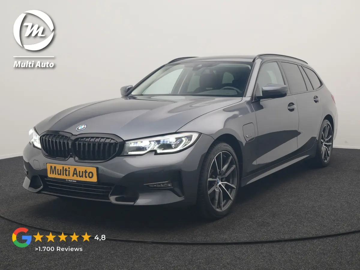 320e xDrive Sportline PHEV 204pk Dealer O.H | SOH 88,1% | Trekhaak Af Fabriek | Camera | Laser LED | Cruise Control | Lederen Sportstoelen Verwarmd | Keyless | Sfeerverlichting | Apple Carpl
