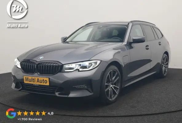 320e xDrive Sportline PHEV 204pk Dealer O.H | SOH 88,1% | Trekhaak Af Fabriek | Camera | Laser LED | Cruise Control | Lederen Sportstoelen Verwarmd | Keyless | Sfeerverlichting | Apple Carpl