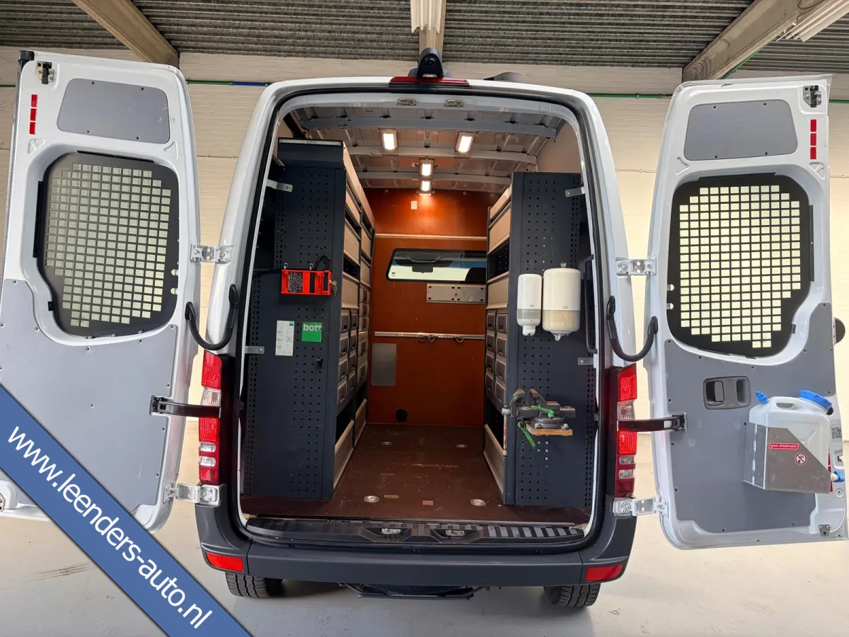 L1H2 Automaat Servicewagen 314 2.2 CDI 140PK euro6 BOTT, Victron V230, Standkachel, RIJKLAARPRIJS