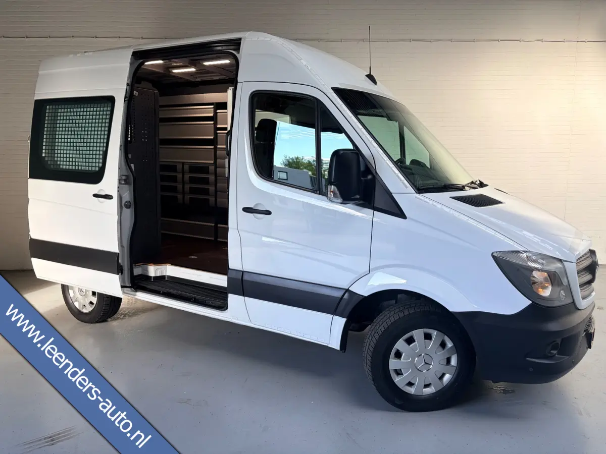 L1H2 Automaat Servicewagen 314 2.2 CDI 140PK euro6 BOTT, Victron V230, Standkachel, RIJKLAARPRIJS