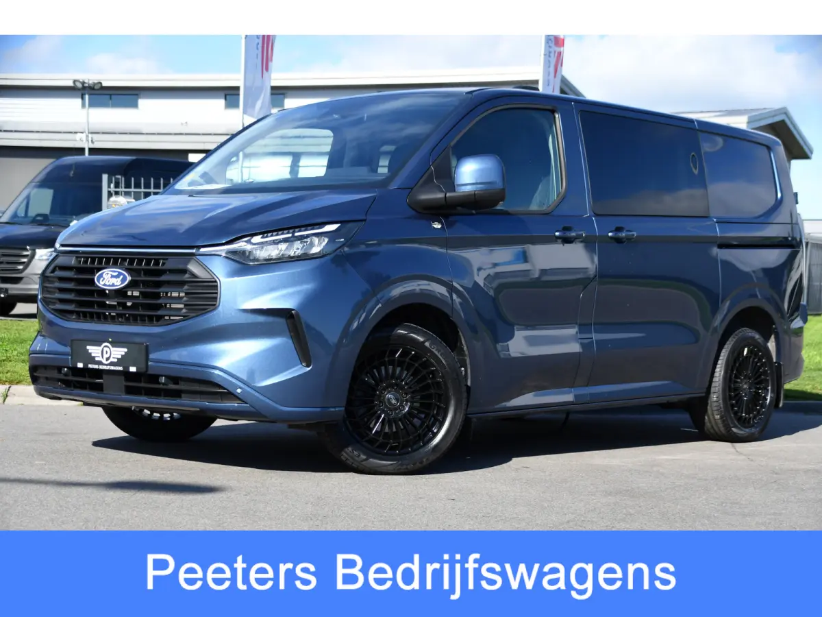 300 2.0 TDCI L1H1 DC Limited PB Edition Adaptieve Cruise, Camera, Carplay, LED, Stoelverwarming, 2 x Schuifdeur, Automaat, Stuurverwarming, Trekhaak, 170pk, Uniek!