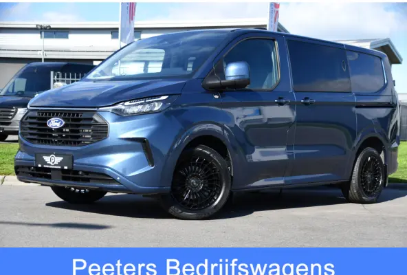 300 2.0 TDCI L1H1 DC Limited PB Edition Adaptieve Cruise, Camera, Carplay, LED, Stoelverwarming, 2 x Schuifdeur, Automaat, Stuurverwarming, Trekhaak, 170pk, Uniek!