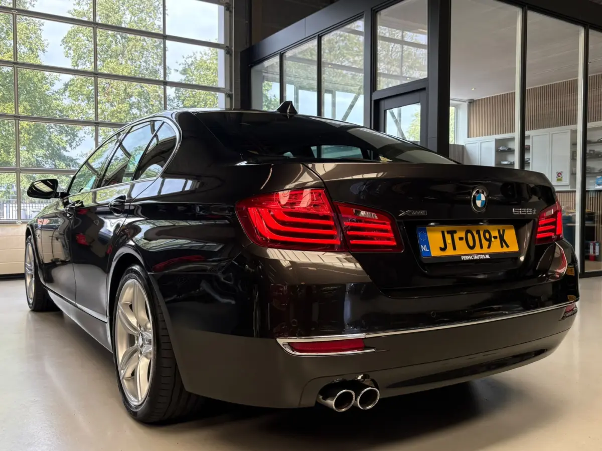 528xi Luxury Edition Camera, Leer, Elek Trekhaak
