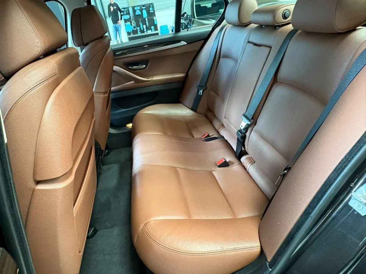 528xi Luxury Edition Camera, Leer, Elek Trekhaak