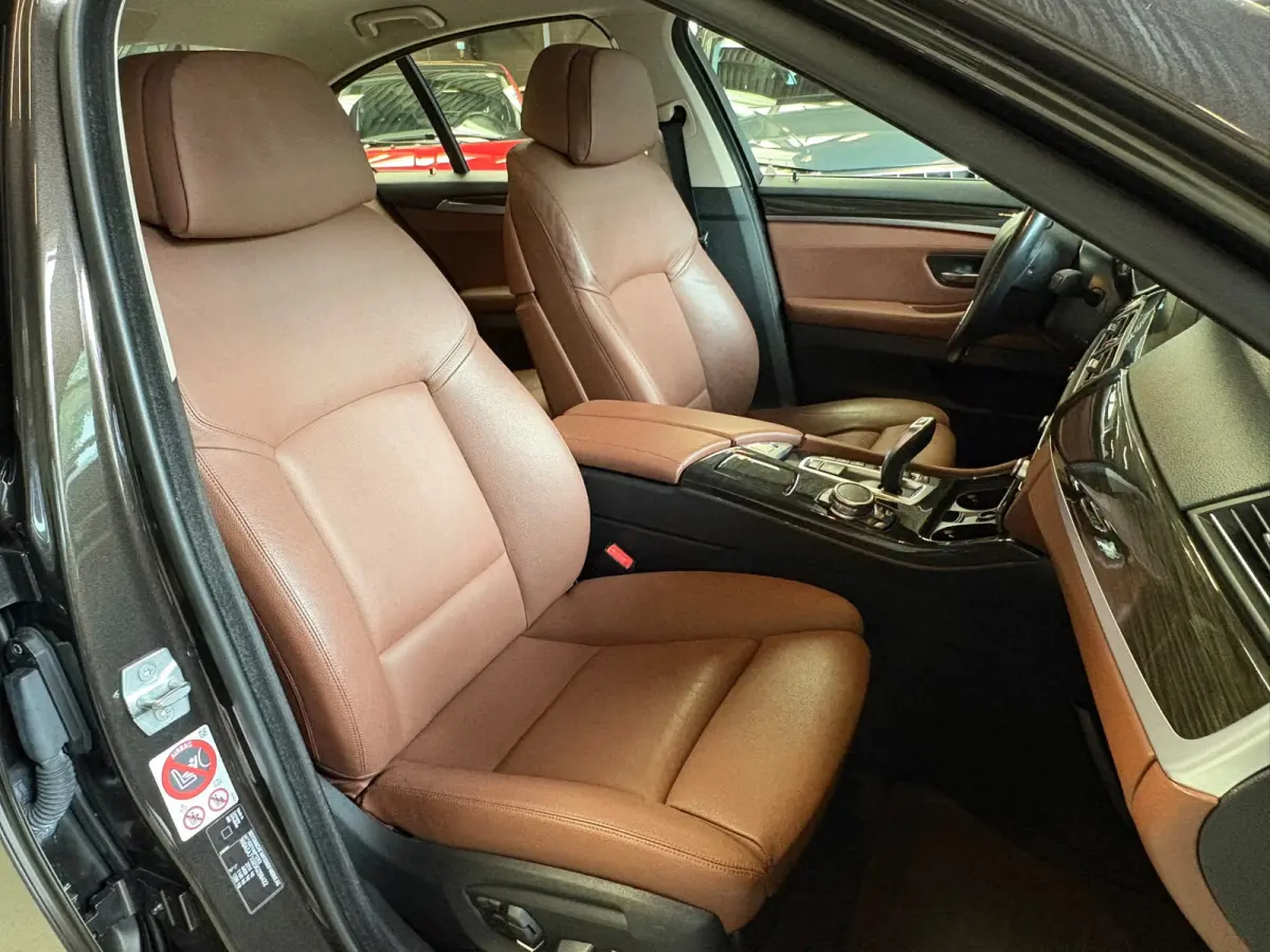 528xi Luxury Edition Camera, Leer, Elek Trekhaak