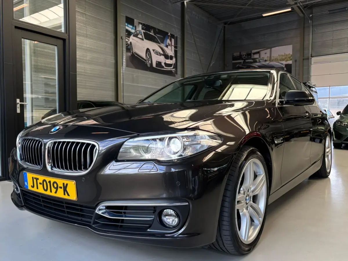 528xi Luxury Edition Camera, Leer, Elek Trekhaak