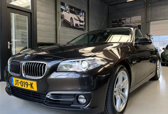 528xi Luxury Edition Camera, Leer, Elek Trekhaak