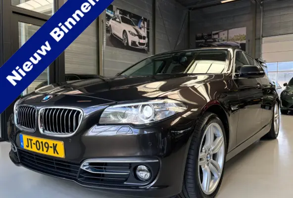 528xi Luxury Edition Camera, Leer, Elek Trekhaak