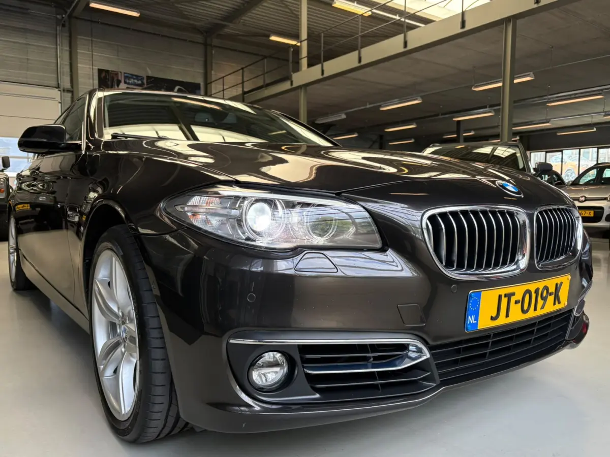528xi Luxury Edition Camera, Leer, Elek Trekhaak
