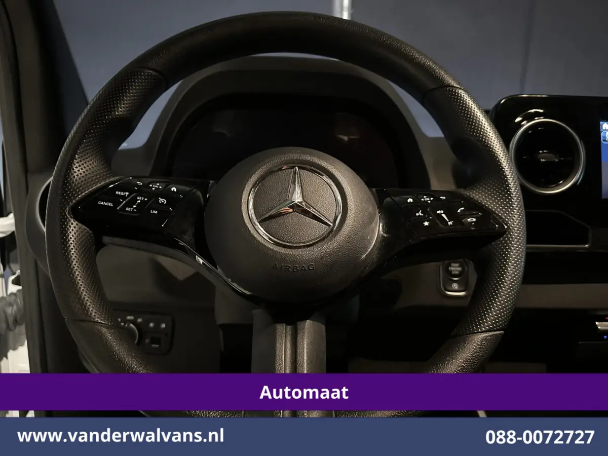 317 CDI 170pk 9G-Tronic Automaat L2H2 Model 2025 Euro6 Airco | XL MBUX | Camera | Navigatie | Cruisecontrol | LED Chauffeursstoel, Stoelverwarming, Parkeersensoren, Bijrijdersbank