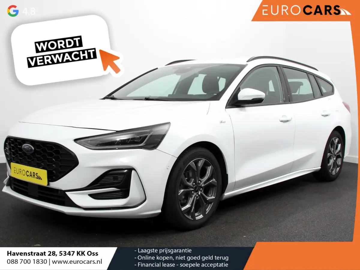 1.0 EcoBoost Hybrid ST Line Navigatie Climate Control Led Dab Camera Parkeer sensoren Cruise Control Lichtmetalen velgen