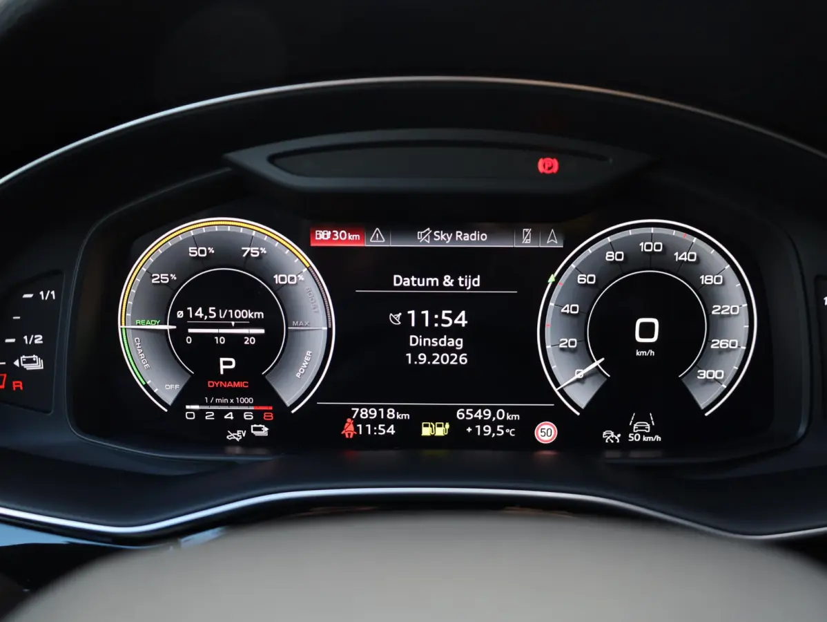 55 TFSI e quattro S-Line 381PK | Panodak | Leer Valcona | RS Seats | B&O | HuD | Nightvision | Memory | Keyless | Trekhaak |