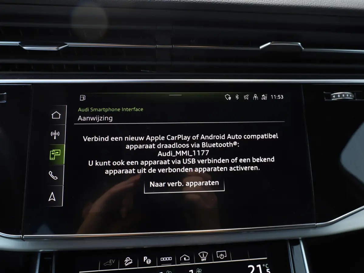 55 TFSI e quattro S-Line 381PK | Panodak | Leer Valcona | RS Seats | B&O | HuD | Nightvision | Memory | Keyless | Trekhaak |