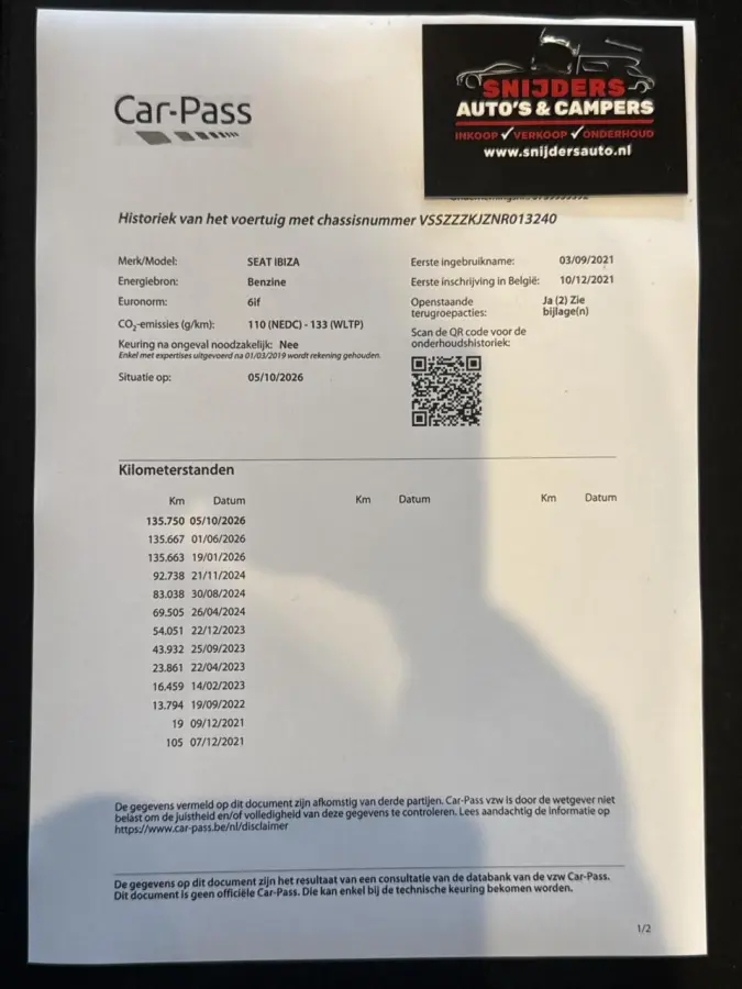 1.0 EcoTSI FR carplay automaat