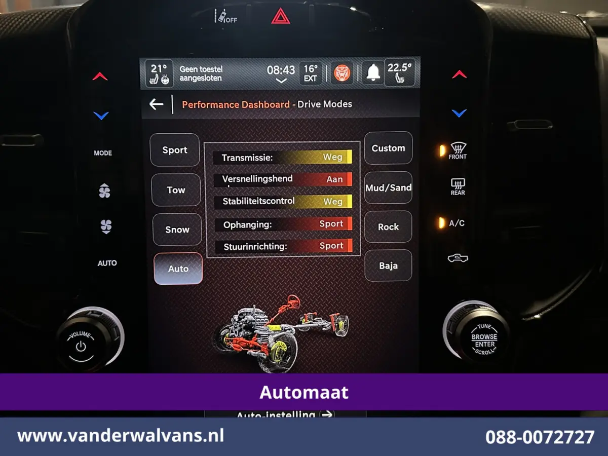 1500 TRX HELLCAT | 6.2 V8 712pk SUPERCHARGED HEMI 4x4 Automaat | Crew Cab Euro6 | Full Option Harman / Kardon, Pano, Carbon, 3500kg Trekhaak