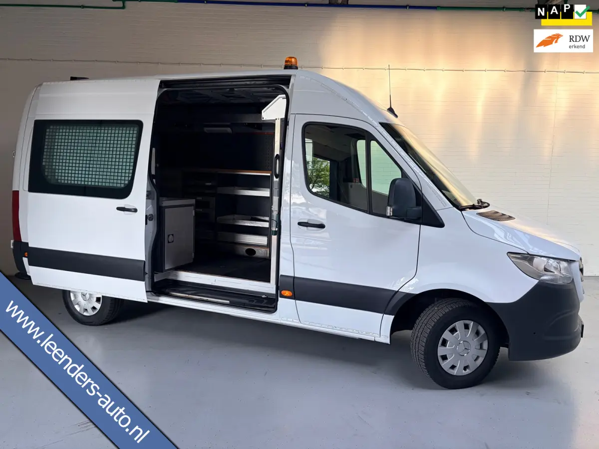 Automaat Servicewagen 314 2.2 CDI 140PK L2H2 euro6 BOTT, Victron V230, Standkachel Trekhaak RIJKLAARPRIJS