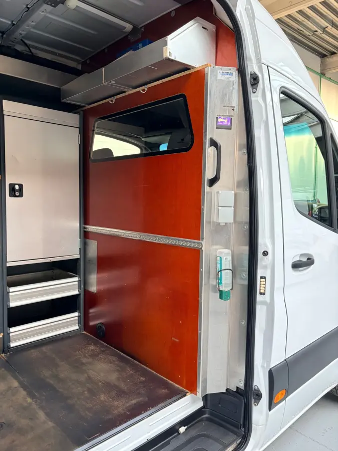 Automaat Servicewagen 314 2.2 CDI 140PK L2H2 euro6 BOTT, Victron V230, Standkachel Trekhaak RIJKLAARPRIJS