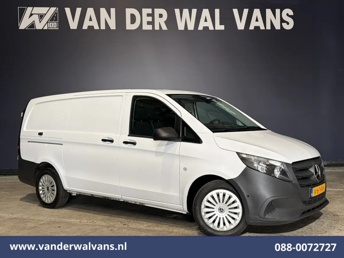 116 CDI 164pk L2H1 2025 Model Euro6 Airco | Camera | XXL MBUX | Navigatie | Cruisecontrol | Stoelverwarming Parkeersensoren, Bijrijdersbank