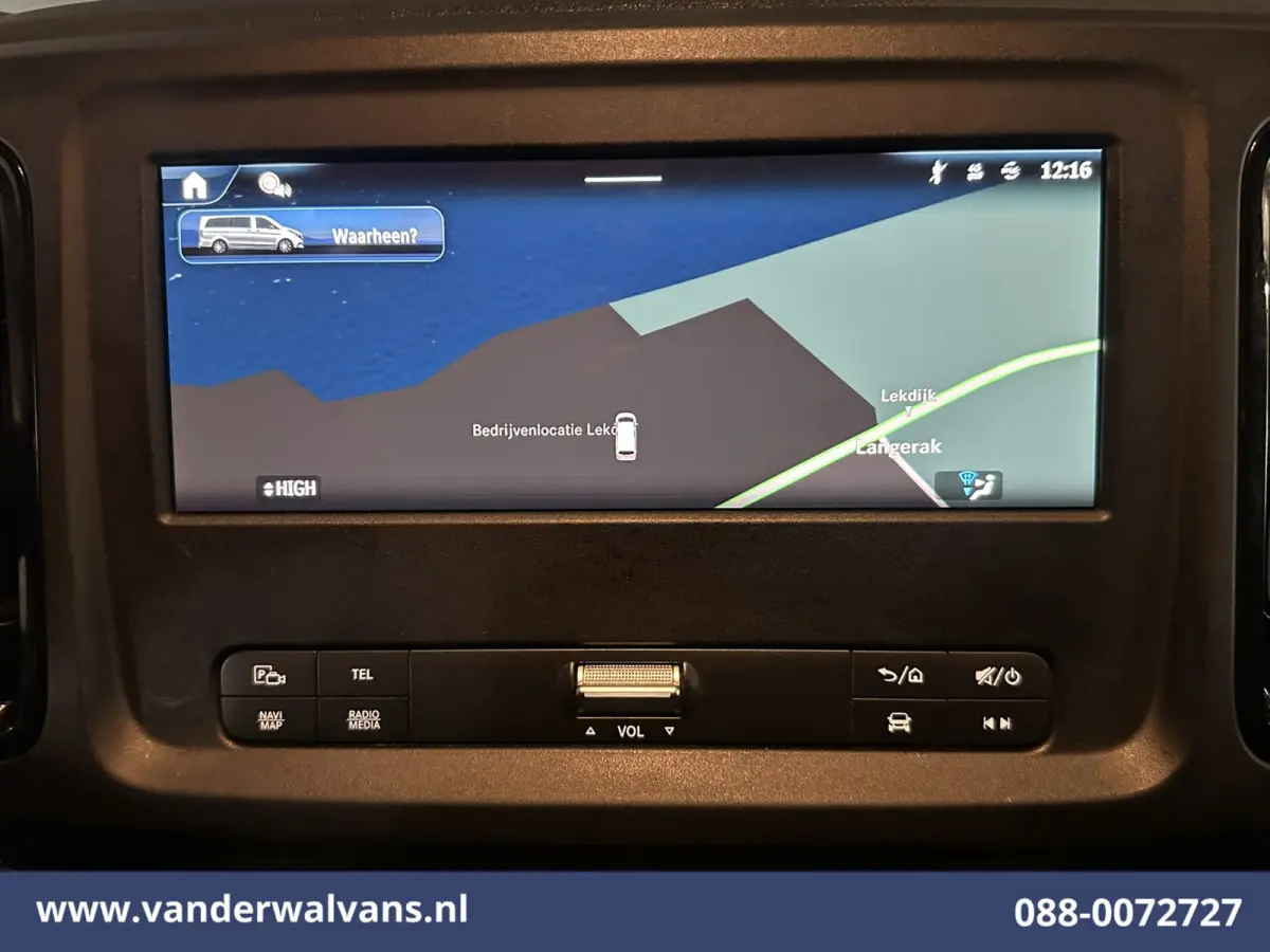 116 CDI 164pk L2H1 2025 Model Euro6 Airco | Camera | XXL MBUX | Navigatie | Cruisecontrol | Stoelverwarming Parkeersensoren, Bijrijdersbank