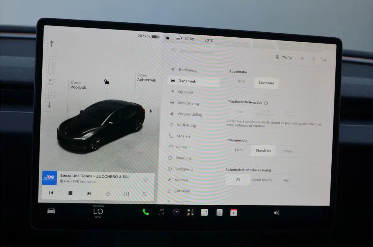 RWD 60 kWh Highland, AutoPilot4.0 (FSD 99,- p/mnd), LFP accu