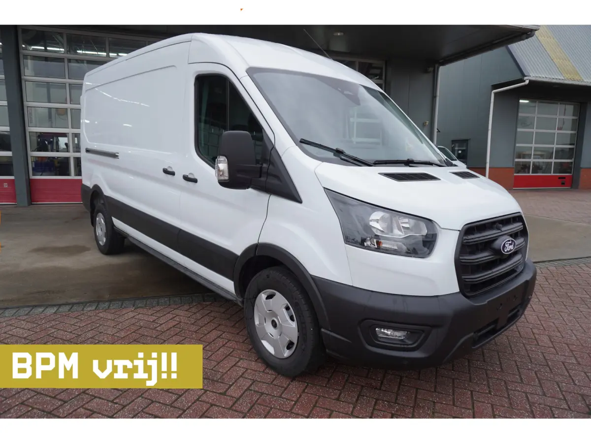350 2.0 TDCI 130PK L3H2 Trend Nr. V137 | Airco | Cruise | Trekhaak | Apple cp-Android auto