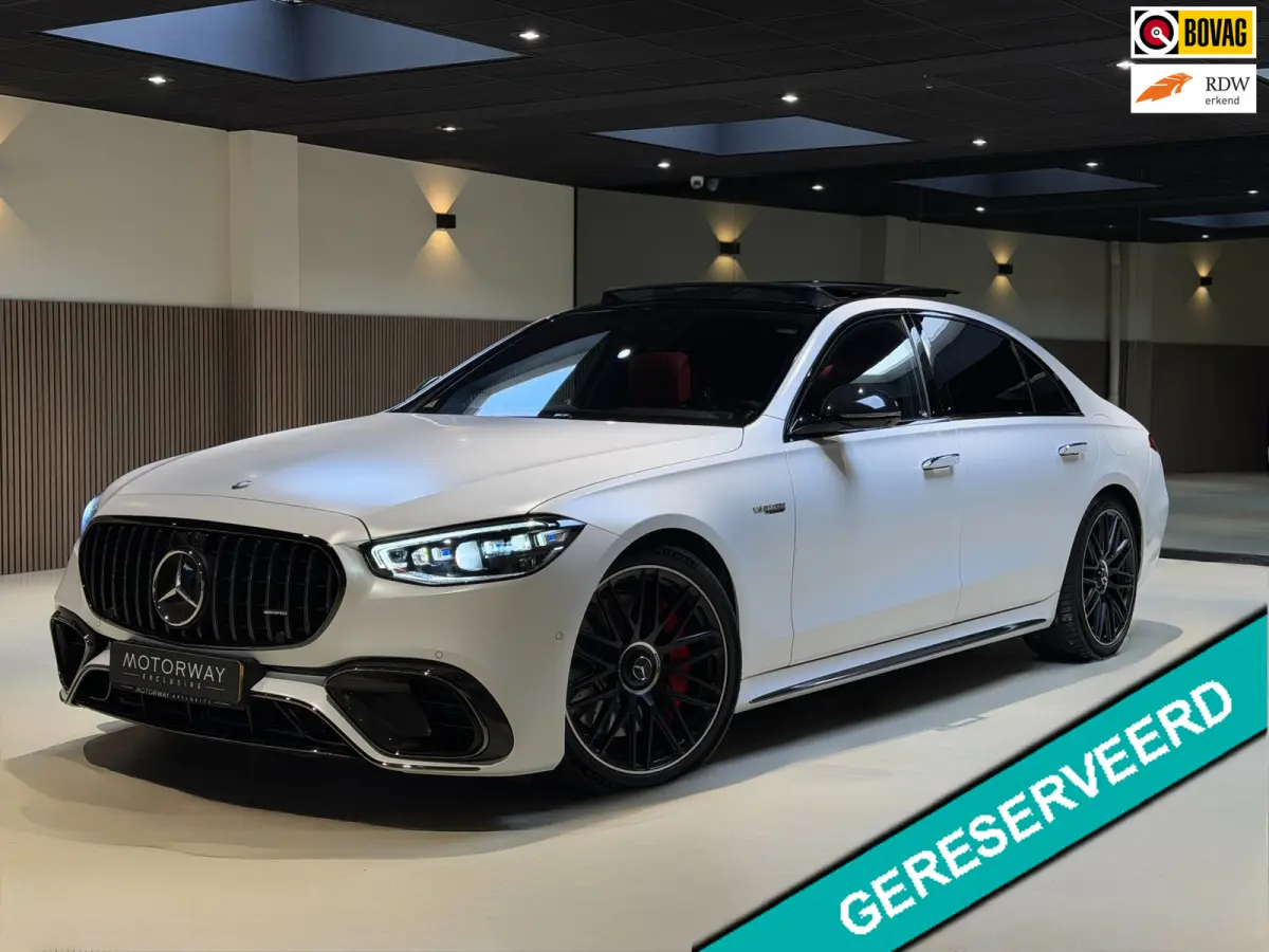 AMG 63 S E Performance|Pano|HUD|Keyless|360|4D Burmester|Massage|Matrix|Chauffeurspakket|Carbon