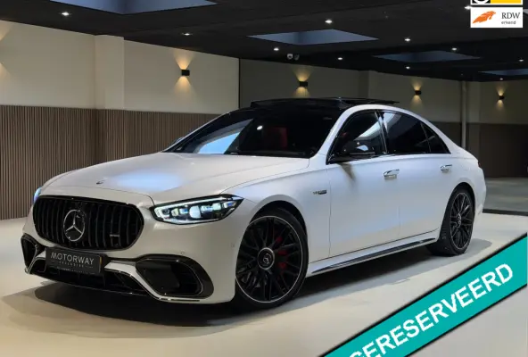 AMG 63 S E Performance|Pano|HUD|Keyless|360|4D Burmester|Massage|Matrix|Chauffeurspakket|Carbon