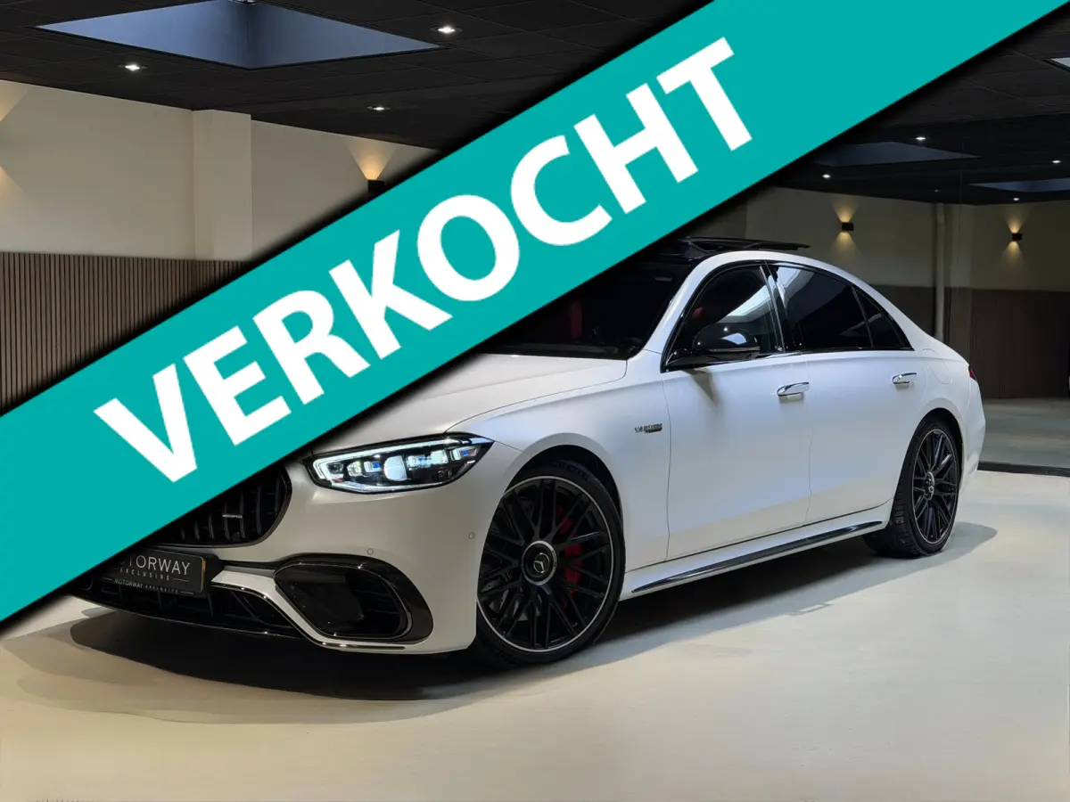 AMG 63 S E Performance|Pano|HUD|Keyless|360|4D Burmester|Massage|Matrix|Chauffeurspakket|Carbon