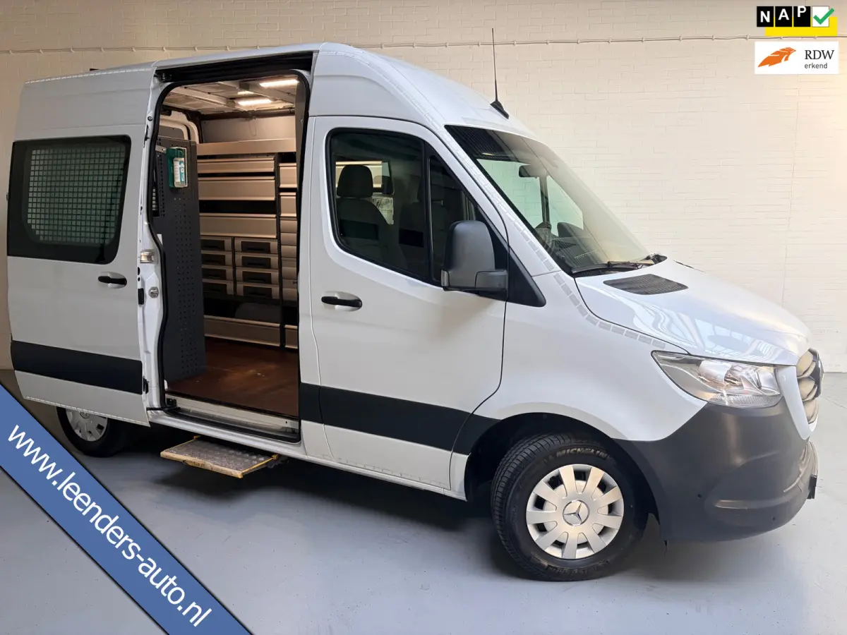 Automaat Servicewagen 314 2.2 CDI 140PK L1H2 euro6 BOTT, Victron V230, Standkachel, Trekhaak, RIJKLAARPRIJS