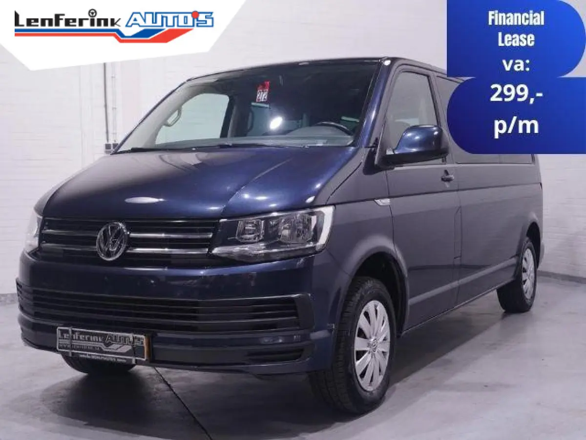 2.0 TDI 150 pk Dubbel Cabine Airco, Leder Zwart Cruise control, Trekhaak, 5-Zits