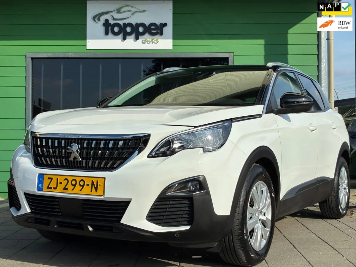 1.2 PureTech Active|Automaat|Nieuwe Motor|Navigatie|CruiseControl|Trekhaak|Climatronic|PDC|Nieuwe APK|NAP|