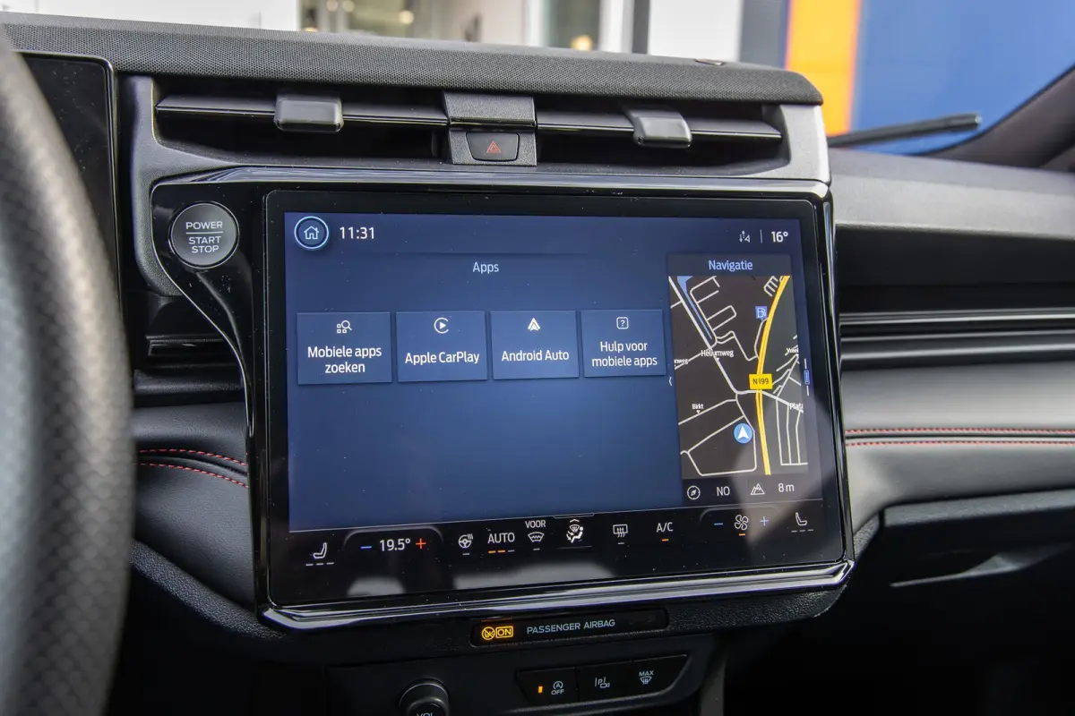 1.0 EcoBoost | ST-Line X | Panorama dak | 360 Camera | B&O | Stoel/Stuur/Vooruitverwarming | Elektrische achterklep | Adaptive Cruise | Achteruitrijcamera | Apple Carplay/Android Auto|telefo