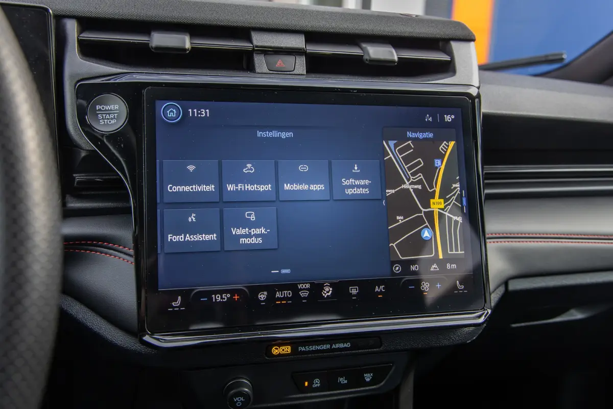 1.0 EcoBoost | ST-Line X | Panorama dak | 360 Camera | B&O | Stoel/Stuur/Vooruitverwarming | Elektrische achterklep | Adaptive Cruise | Achteruitrijcamera | Apple Carplay/Android Auto|telefo