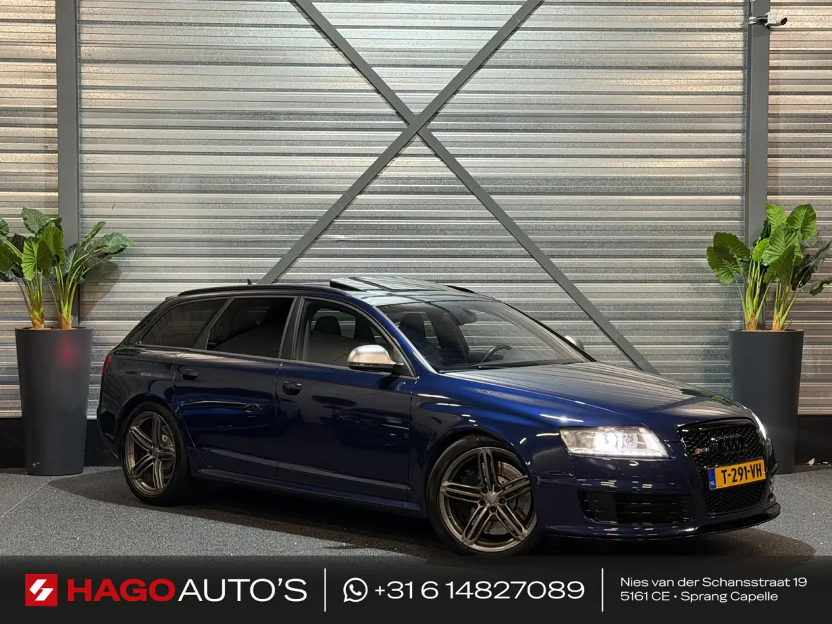 5.0 TFSI RS 6 580-PK!/BI-XENON/SCHUIFDAK/NAVI/LEDER/CRUISE/MEMORY/CAMERA/BOSE/VOLLEDIG-ONDERHOUD