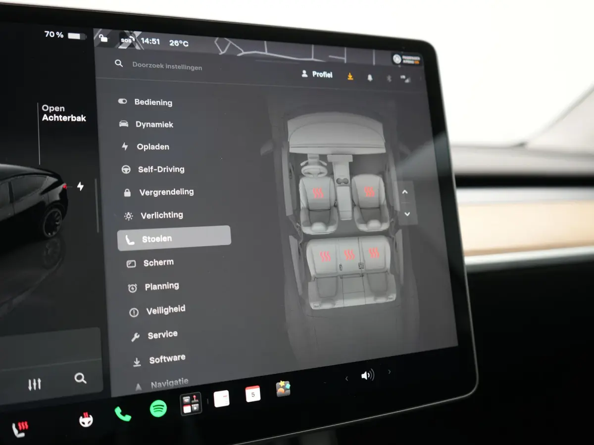 RWD 58 kWh 299pk Dealer O.H | Panodak | Full Self Driving Capability | Adaptive Cruise | 360 Camera | Lederen Sportstoelen Memory & Verwarmd | Keyless | BLIS | Navigatie | Virtual | DAB | Sp