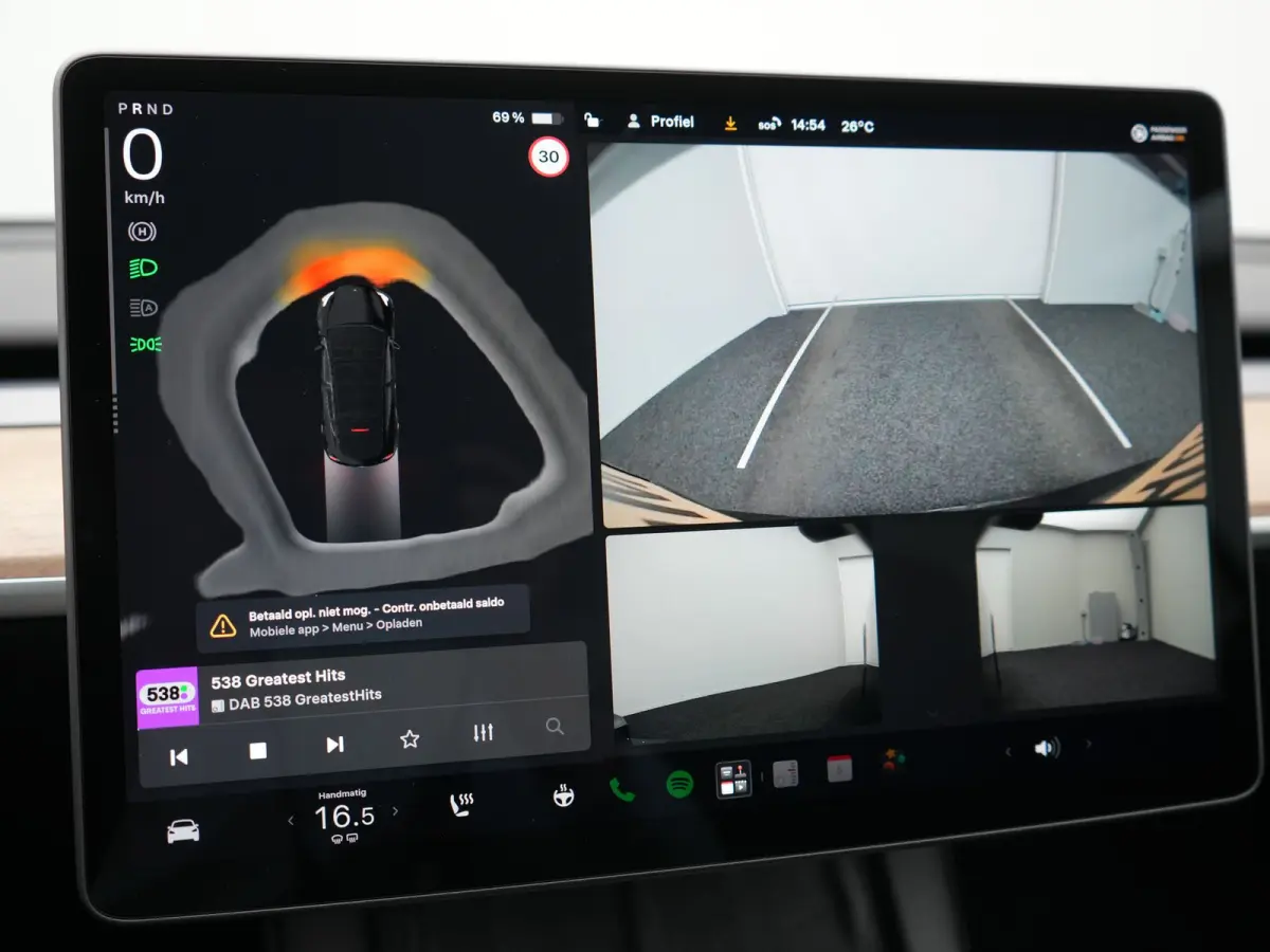 RWD 58 kWh 299pk Dealer O.H | Panodak | Full Self Driving Capability | Adaptive Cruise | 360 Camera | Lederen Sportstoelen Memory & Verwarmd | Keyless | BLIS | Navigatie | Virtual | DAB | Sp