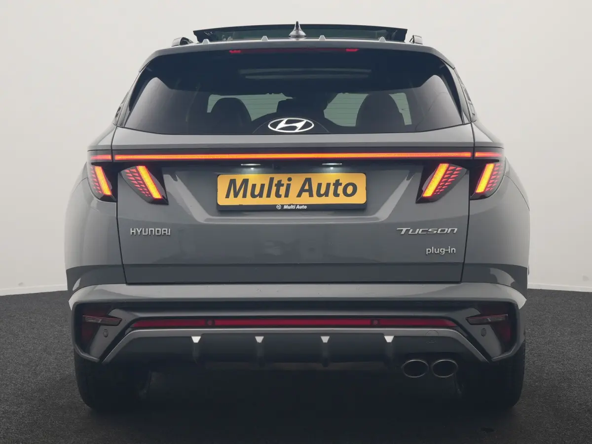 1.6 T-GDI PHEV N Line 4WD 265pk Dealer O.H | Trekhaak Afn. | Panodak | Adaptive Cruise | 360 Camera | Krell Audio | Alcantara Sportstoelen Memory & Ventilatie | Stoelen & Stuur Verwarmd | Bl