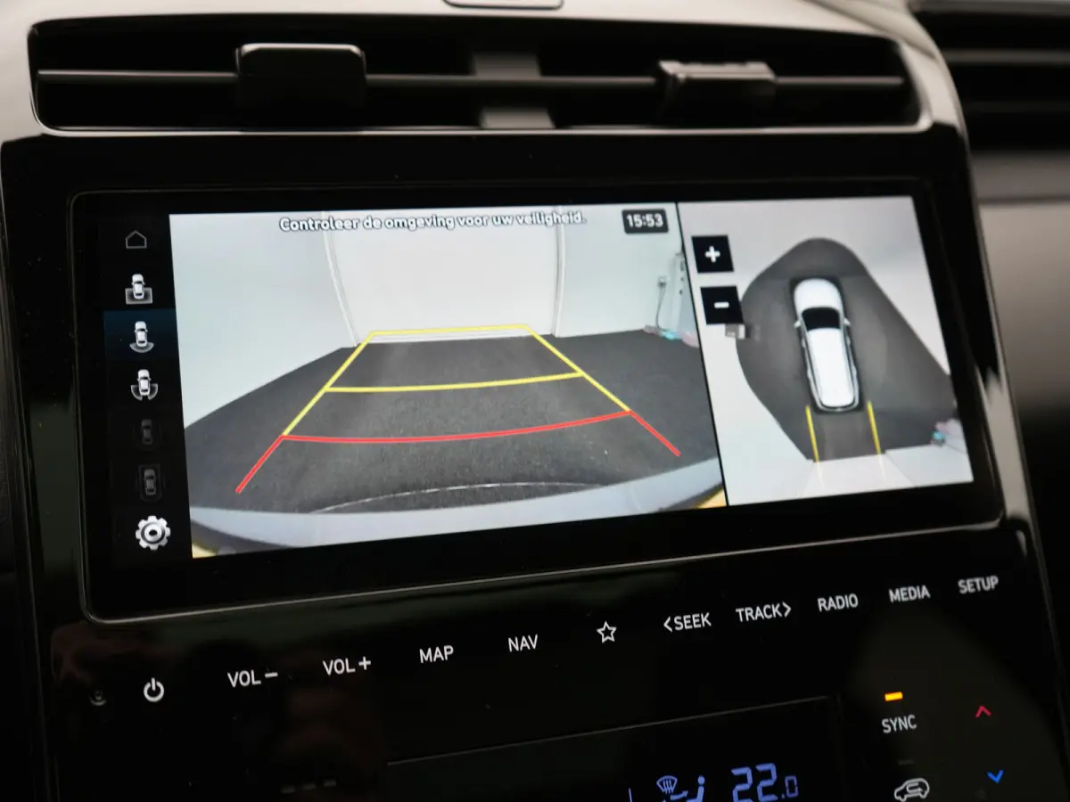 1.6 T-GDI PHEV N Line 4WD 265pk Dealer O.H | Trekhaak Afn. | Panodak | Adaptive Cruise | 360 Camera | Krell Audio | Alcantara Sportstoelen Memory & Ventilatie | Stoelen & Stuur Verwarmd | Bl