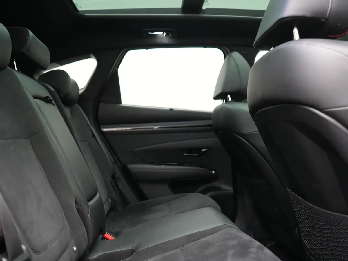 1.6 T-GDI PHEV N Line 4WD 265pk Dealer O.H | Trekhaak Afn. | Panodak | Adaptive Cruise | 360 Camera | Krell Audio | Alcantara Sportstoelen Memory & Ventilatie | Stoelen & Stuur Verwarmd | Bl