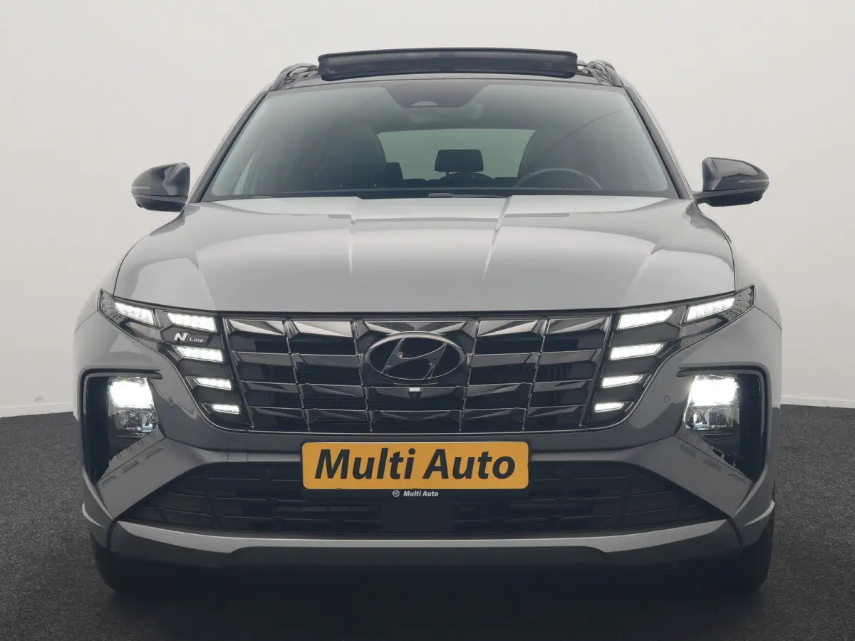 1.6 T-GDI PHEV N Line 4WD 265pk Dealer O.H | Trekhaak Afn. | Panodak | Adaptive Cruise | 360 Camera | Krell Audio | Alcantara Sportstoelen Memory & Ventilatie | Stoelen & Stuur Verwarmd | Bl