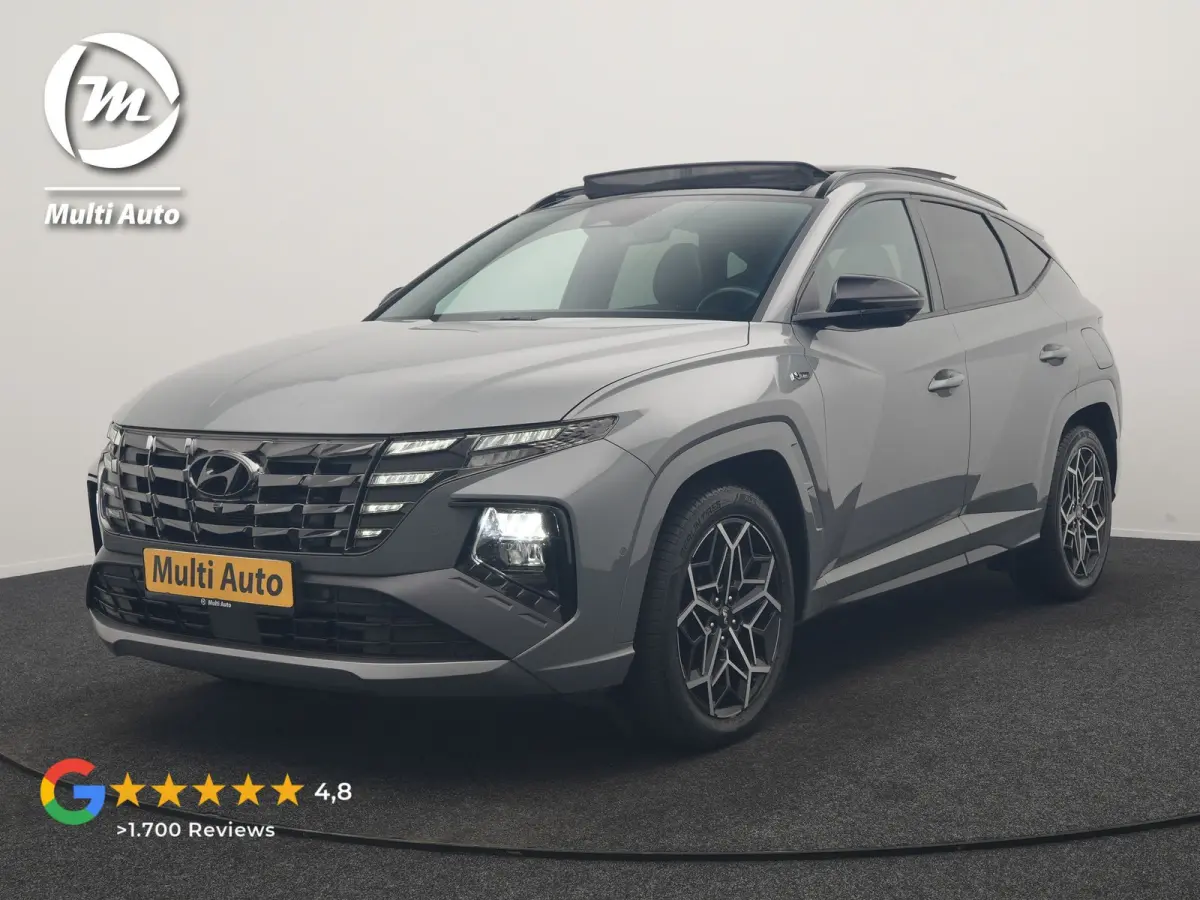 1.6 T-GDI PHEV N Line 4WD 265pk Dealer O.H | Trekhaak Afn. | Panodak | Adaptive Cruise | 360 Camera | Krell Audio | Alcantara Sportstoelen Memory & Ventilatie | Stoelen & Stuur Verwarmd | Bl