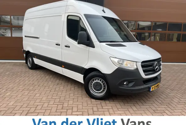 314 2.2 CDI 143pk 9-Tronic L2H2 Lease €439 p/m, Airco Aut., Navi, Carplay, PDC, Camera, Sortimo inrichting, Volledig onderhoudshistorie aanwezig