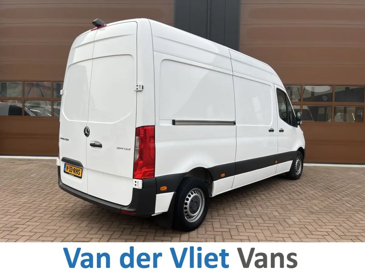 314 2.2 CDI 143pk 9-Tronic L2H2 Lease €439 p/m, Airco Aut., Navi, Carplay, PDC, Camera, Sortimo inrichting, Volledig onderhoudshistorie aanwezig