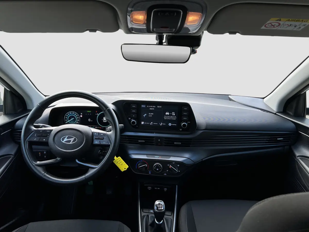1.0 T-GDI 100pk Comfort | Airco | Camera | Carplay | Cruise control | Dodehoek detectie | Navigatie | Parkeersensoren | Digitaal cockpit | Lichtmetalen velgen