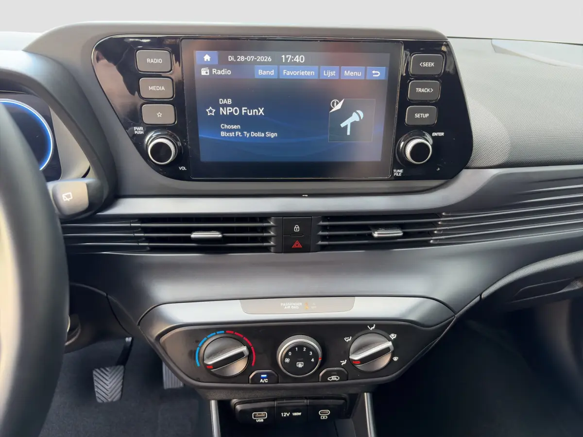 1.0 T-GDI 100pk Comfort | Camera | Carplay | Airco | 16-inch Velgen | Cruise control | Middenarmsteun | DAB | BLIS | Parkeersensoren